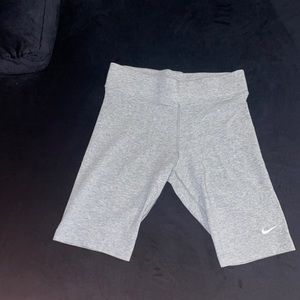 Grey Authentic Nike biker shorts